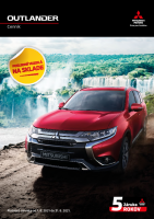 Mitsubishi Outlander - cennik 2021 